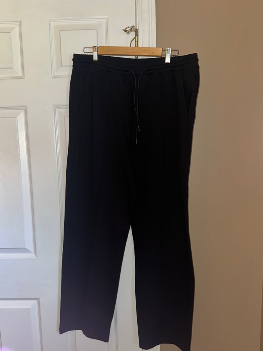 American Eagle Men's Black Drawstring Dress Pants